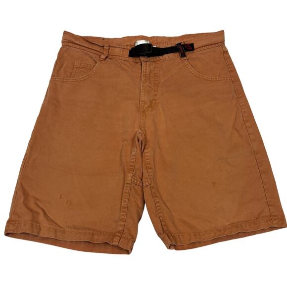 Vintage Gramicci Belted Shorts Made In USA Men's Medium Climbing Hiking - Picture 1 of 13